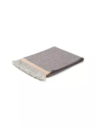 WEICH COUTURE ALPACA | Edelhaardecke MERIMA 130x180cm Grey/Darkgrey | 
